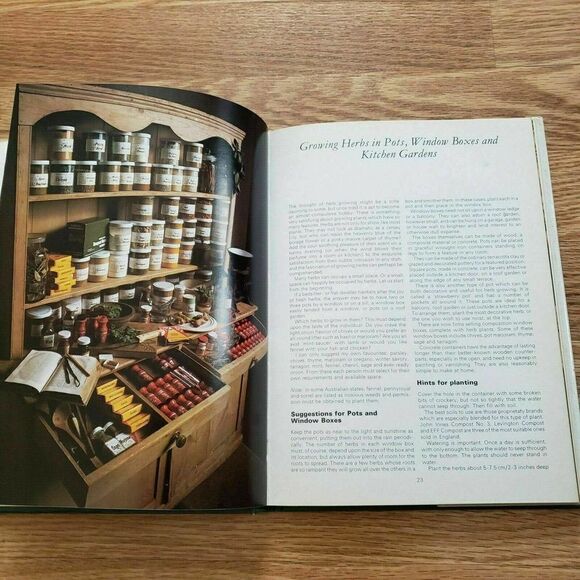 Vintage Cooking with Herbs and Spices Hardback Cook Book - Picture 9 of 10